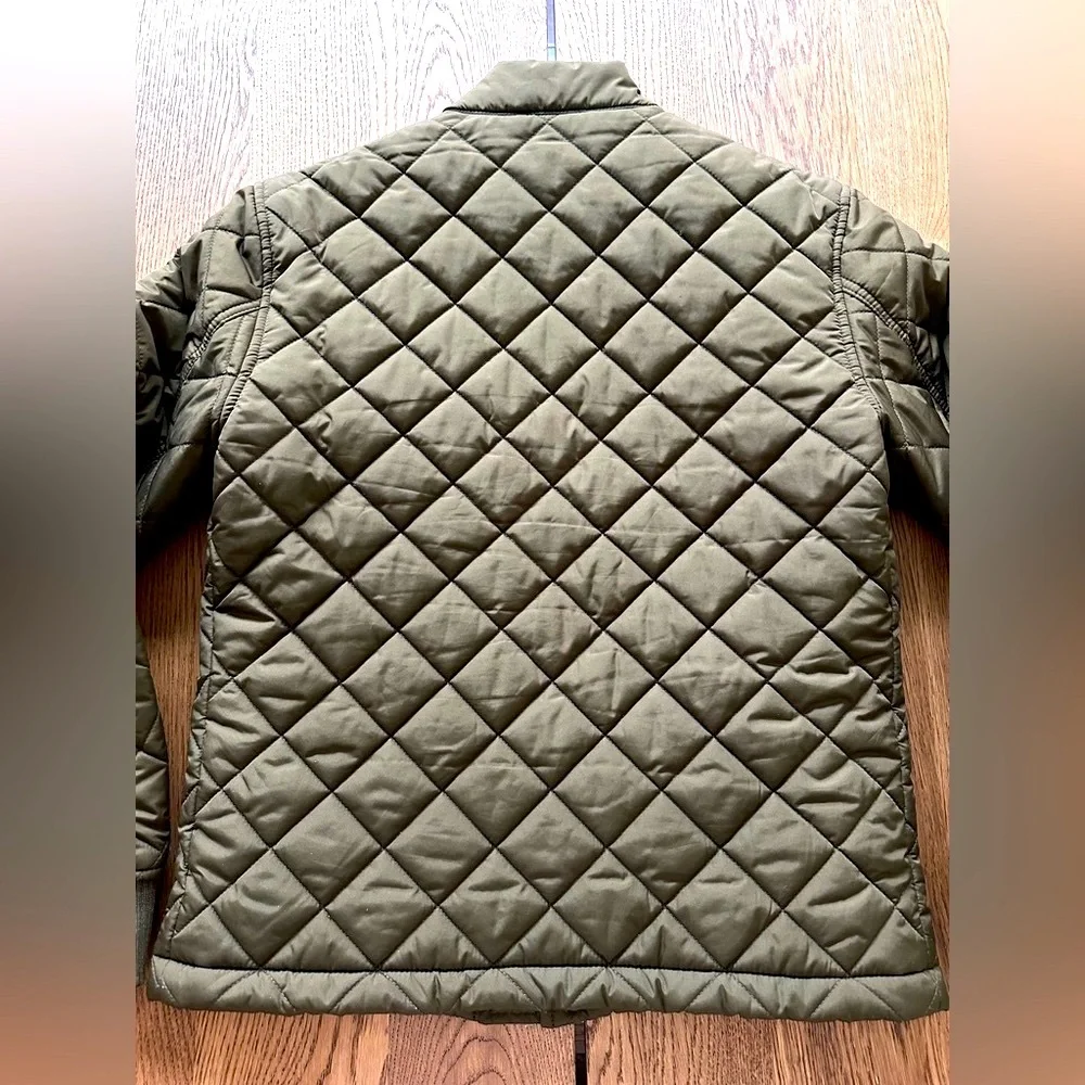 BANANA REPUBLIC HYDRORÉSISTANT DIAMOND QUILTED JACKET Size Small - Picture 9 of 15